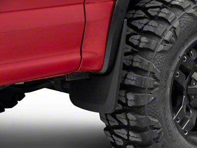 RedRock Custom Molded Mud Guards; Front and Rear (15-20 F-150 w/ OE Fender Flares)