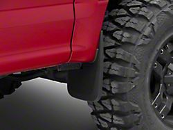 RedRock Custom Molded Mud Guards for No Fender Flares; Front and Rear (15-20 F-150 w/o OE Fender Flares)