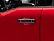 RedRock Front and Rear Door Handle Covers; Carbon Fiber (21-24 F-150 SuperCrew)