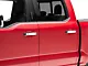 RedRock Front and Rear Door Handle Covers; Chrome (21-24 F-150 SuperCrew)