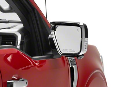RedRock Side Mirror Trim; Chrome (21-25 F-150)