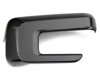 CheroCar Black Mirror Cover Trim For Ford F-150 (2015-2020) - Pair, ABS Plastic