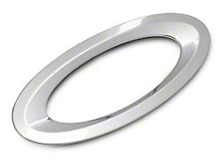 RedRock Tailgate Emblem Trim; Chrome (21-23 F-150)