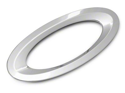 RedRock Tailgate Emblem Trim; Chrome (21-23 F-150)