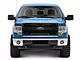 RedRock Upper Replacement Grille with LED Lighting and Emblem Surround; Matte Black (09-14 F-150, Excluding Raptor)
