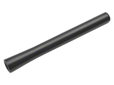 RedRock Short Billet Black Antenna; 5-Inch (11-24 F-350 Super Duty)