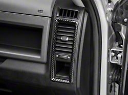 RedRock Air Vent Trim Set; Carbon Fiber (09-18 RAM 1500)