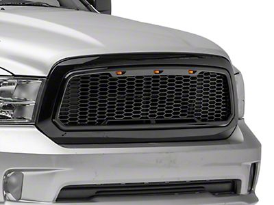 JAGUAR XKR GLOSS black front bumper Grille £175.00 - UK