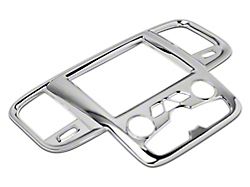 RedRock Center Console Trim; Chrome (13-18 RAM 1500 w/ 8.4-Inch Screen)