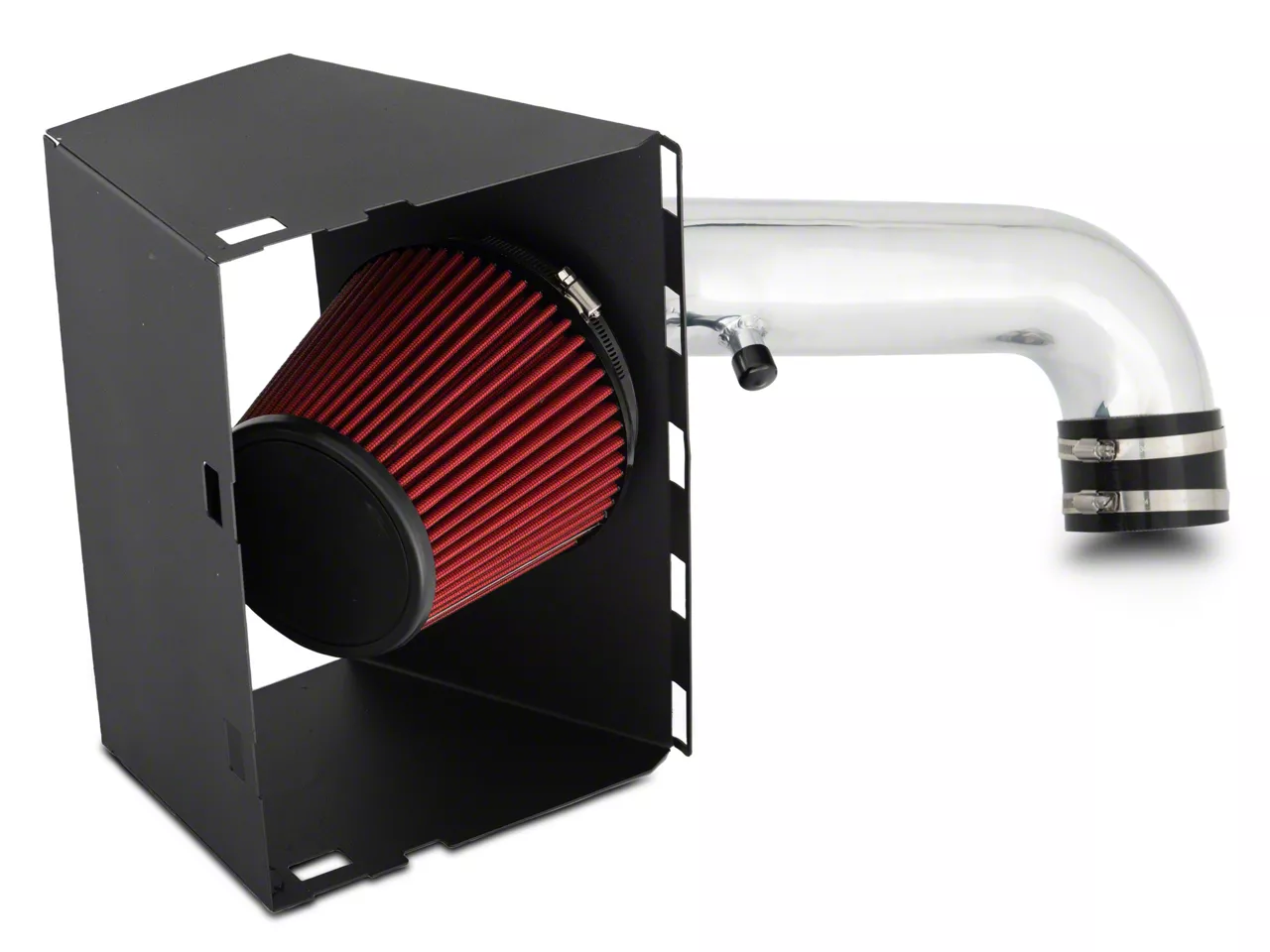 RedRock RAM 1500 Cold Air Intake; Polished R132201 (0918 5.7L RAM 1500