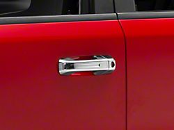 RedRock Door Handle Covers; Chrome (19-24 RAM 1500 w/ Passive Entry)