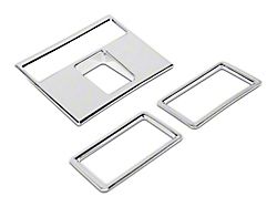 RedRock Rear Vent Outlet Trim; Chrome (09-18 RAM 1500)