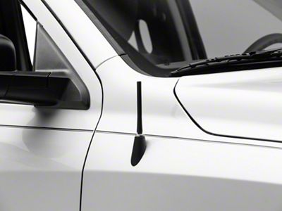 RedRock Short Billet Black Antenna; 5-Inch (94-25 RAM 1500)