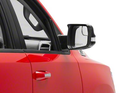 RedRock Side View Mirror Trim; Carbon Fiber (19-25 RAM 1500)