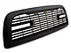 RedRock Boss Upper Replacement Grille with LED DRL; Matte Black (10-18 RAM 2500)
