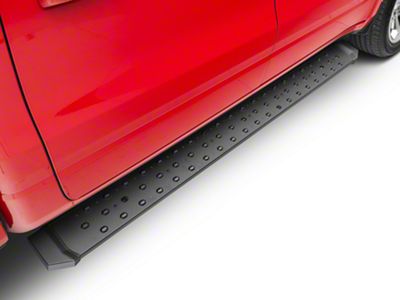 Barricade Rattler Running Boards; Textured Black (19-24 RAM 1500 Crew Cab)