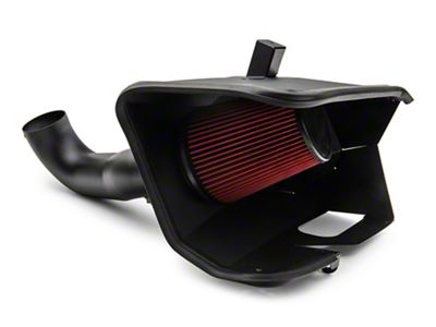 RedRock Cold Air Intake; Black (19-24 V8 Sierra 1500)