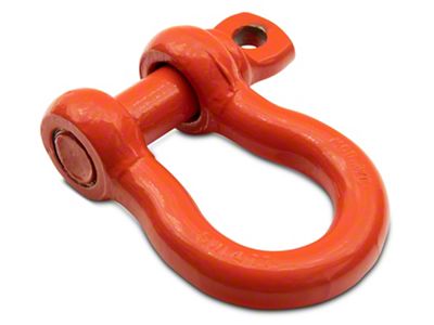 RedRock 3/4-Inch D-Ring; Orange