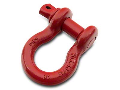 RedRock 3/4-Inch D-Ring; Red