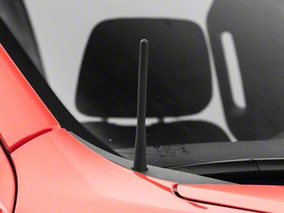 RedRock Off-Road Black Antenna; 6.50-Inch (99-18 Silverado 1500)