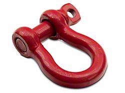 RedRock 3/4-Inch D-Ring; Dark Red 