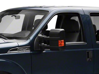 RedRock Powered Heated Towing Mirrors with LED Turn Signals (11-16 F-250 Super Duty)
