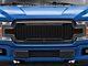RedRock Baja Upper Replacement Grille with LED Lighting; Charcoal (18-20 F-150, Excluding Raptor)