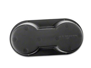 AOTEMILK Rear Cup Holder Insert For Ford F-150 (2009-2014) – Flow Through Console – Black TPE