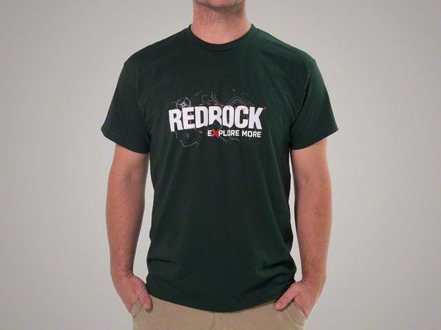 RedRock Explore More T-Shirt; Green