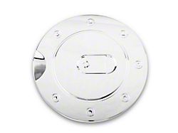 RedRock Fuel Door Cover; Chrome (97-03 F-150)
