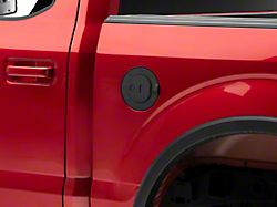 RedRock Fuel Door Cover; Matte Black (15-20 F-150, Excluding Diesel)