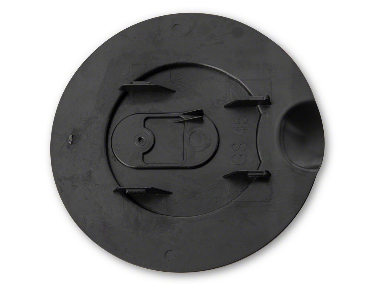 RedRock F-150 Fuel Door Cover; Matte Black T570521 (15-20 F-150