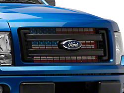 RedRock Grille Insert; Old Glory (09-14 F-150, Excluding Raptor)