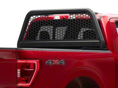 RedRock HD Headache Rack; Textured Black (09-25 F-150 Styleside)