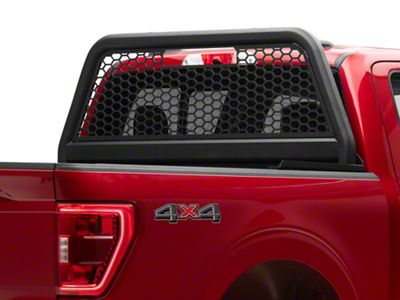 RedRock HD Headache Rack; Textured Black (09-24 F-150 Styleside)