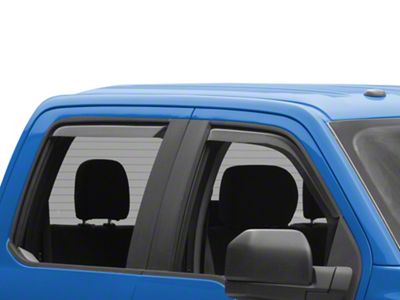 RedRock In-Channel Window Deflectors (15-20 F-150 SuperCrew)