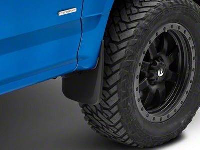 RedRock Molded Mud Guards; Front and Rear (15-20 F-150 w/o OE Fender Flares)