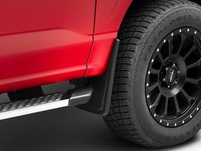 RedRock Molded Mud Guards; Front and Rear (21-25 F-150, Excluding Raptor)