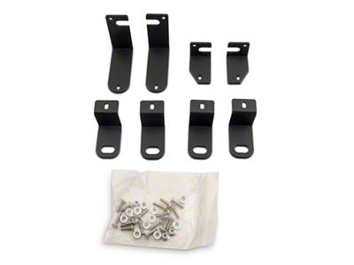 RedRock Replacement Grille Hardware Kit for T536944 Only (15-17 F-150, Excluding Raptor)