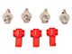 RedRock Replacement Grille Hardware Kit for T537722 Only (15-17 F-150, Excluding Raptor)