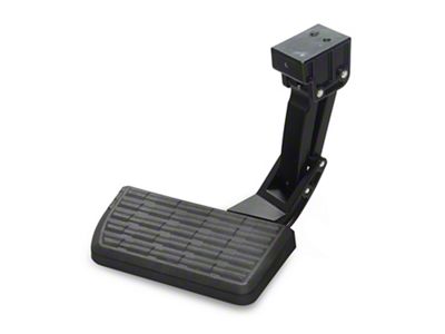 RedRock Retractable Bed Step; Rear Mounted (15-20 F-150)