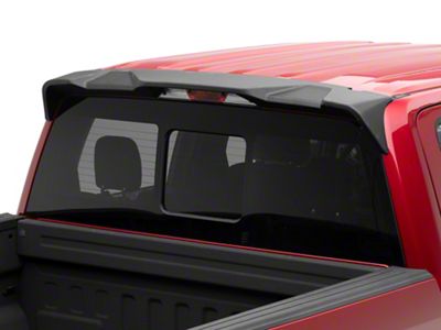 RedRock Roof Spoiler; Matte Black (15-20 F-150)