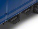 RedRock TC2 Drop Step Running Boards; Textured Black (15-25 F-150 SuperCab)