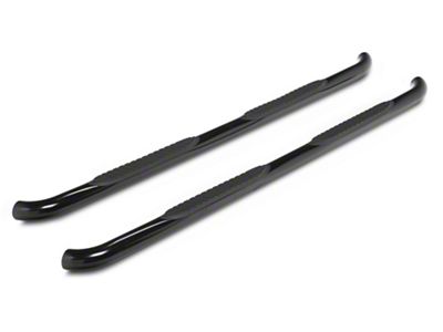 RedRock 3-Inch Side Step Bars; Black (17-25 F-250 Super Duty SuperCab)