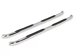 RedRock 3-Inch Side Step Bars; Stainless Steel (17-25 F-250 Super Duty SuperCab)
