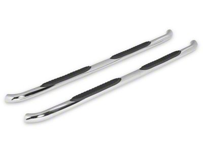 RedRock 3-Inch Side Step Bars; Stainless Steel (17-25 F-250 Super Duty SuperCab)
