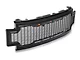 RedRock Baja Upper Replacement Grille with LED Lighting; Matte Black (17-19 F-250 Super Duty)