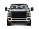 RedRock Baja Upper Replacement Grille with LED; Matte Black (11-16 F-250 Super Duty)