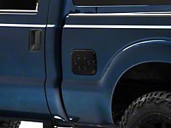 RedRock Fuel Door Cover; Gloss Black (11-16 F-250 Super Duty)