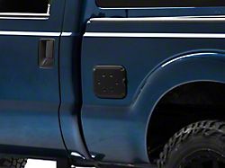 RedRock Fuel Door Cover; Matte Black (11-16 F-250 Super Duty)